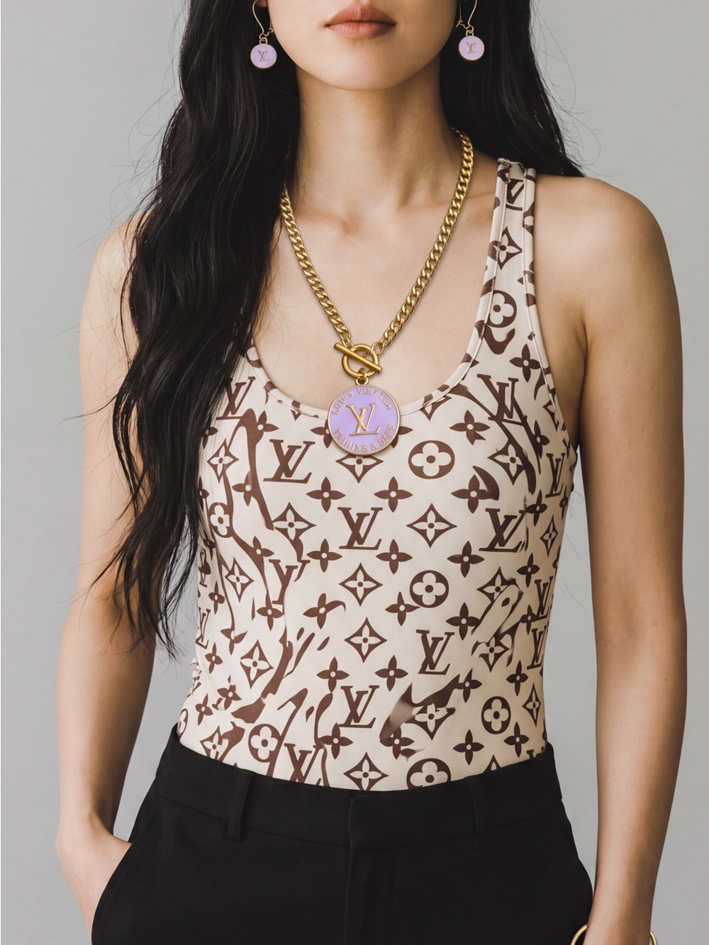 Fashion Jewelry Gold-Tone set - Louis Vuitton - Picture 13 of 15